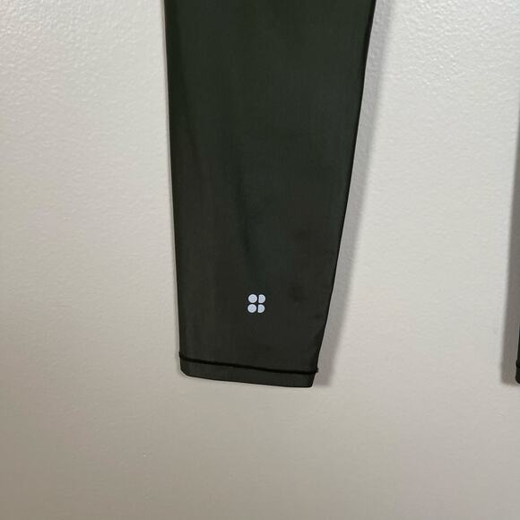 Sweaty Betty • High Shine Gym Leggings 7/8 Length in Olive - Picture 4 of 5